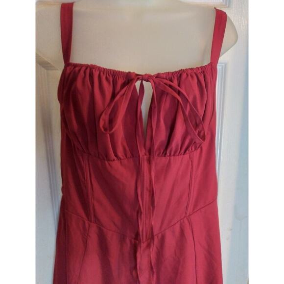 Marthea Dress Red Corset Back Sz XL Halloween Sexy Devil Witch Vampire - Picture 2 of 11